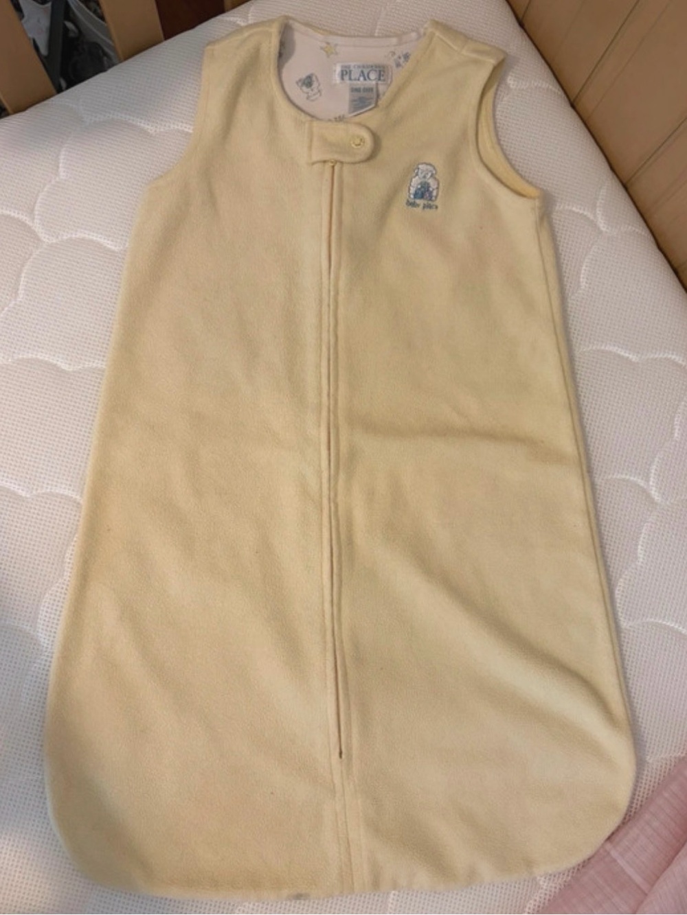 The Children's Place Cream Sleeveless Baby Sleep Sack